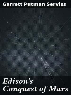 cover image of Edison's Conquest of Mars